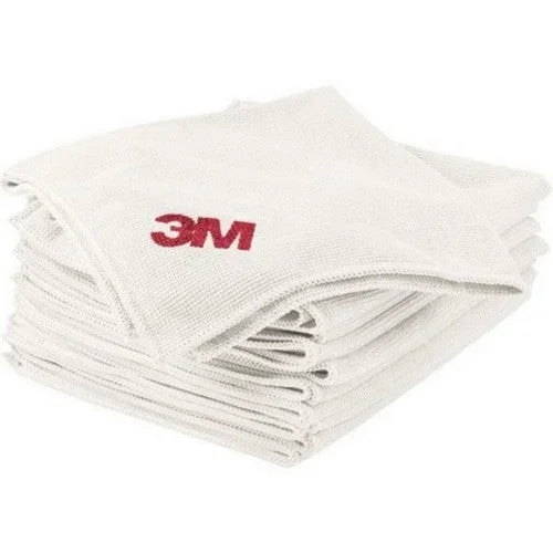 3M, Scotch Brite High Performance Microfiber Cloth, 12.5 IN X 14 Inches, White