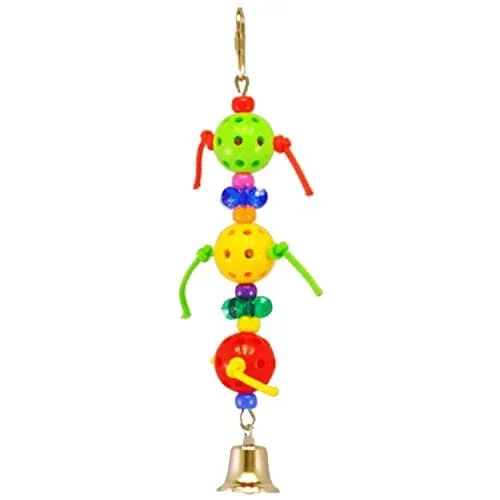 A&E Cage Happy Beaks Tres Huevos Bird Toy – 9 X 3 X 1 In