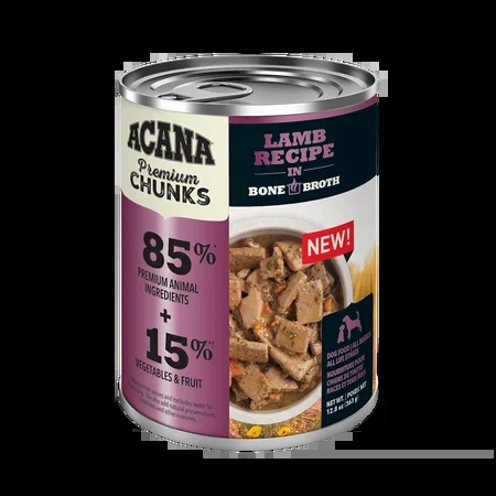 ACANA Premium Chunks Lamb Recipe in Bone Broth