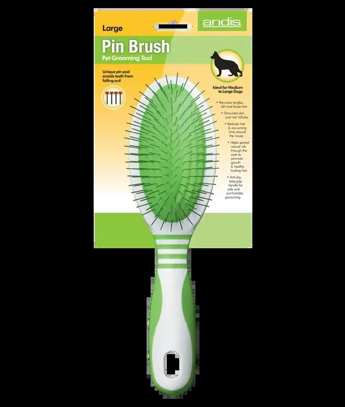Andis Premium Pin Brush, Large