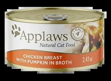 Applaws Chicken Breast with Pumpkin in Broth Canned Cat Food