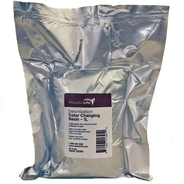 Aquatic Life, Aquatic Life Bulk Color Changing Deionization Resin, 1 Liter