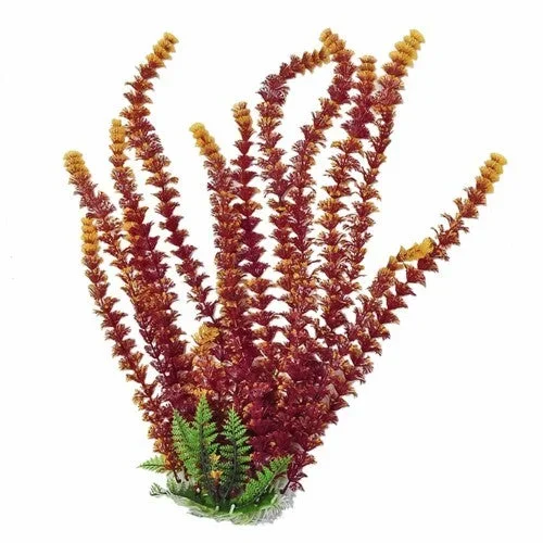 Aquatop, Aquatop Cabomba Aquarium Plant with Weighted Base, Fire, 1 Each/16 in