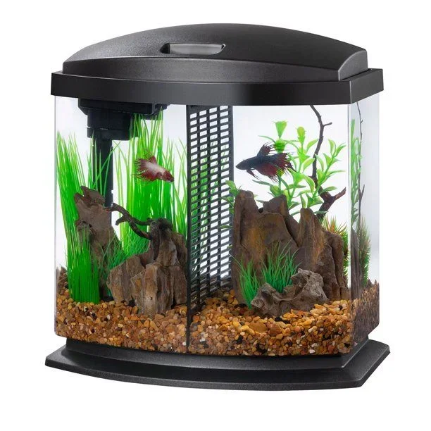 Aqueon LED BettaBow – Black – 2.5 gal