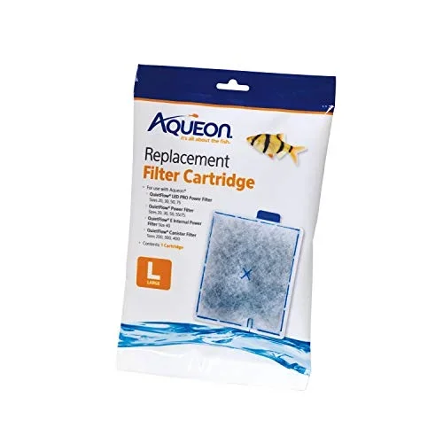 Aqueon Replacement Filter Cartridge For QuietFlow 20, 30, 50, 55, 75 – 1 pk