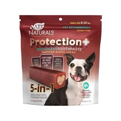 Ark Natural’s Protection+ Brushless Toothpaste Small Cat and Dog Dental Care – 12 oz Bag