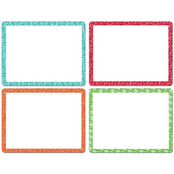 Assorted Borders Flexible Cutting Mats 4-Pack 73417