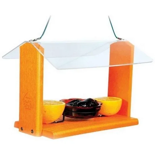 Audubon, Going Green Deluxe Oriole Feeder, 12 X 8.25 X 8.2 Inches, Orange