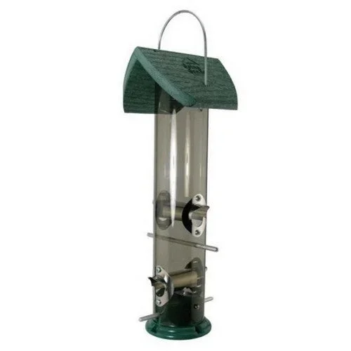 Audubon, Going Green Mixed Seed Tube Feeder, 2 Lbs CAP,Green