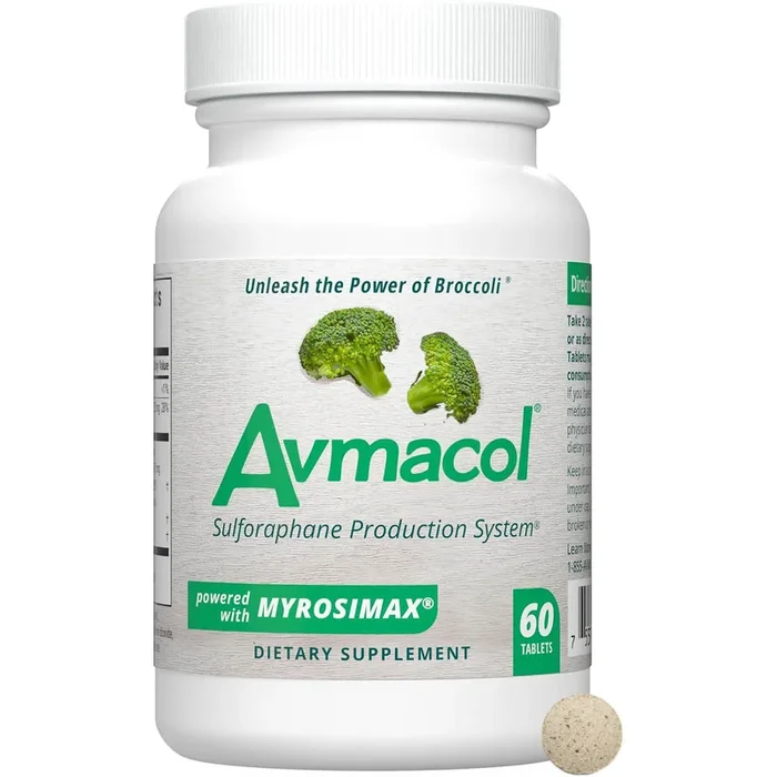 Avmacol Supplement for Detoxification, Antioxidant Support and Overall Wellness for Men & Women, 60 Tablets