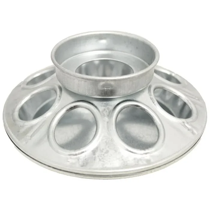 BABY CHICK FEEDER BASE FOR QUART JAR