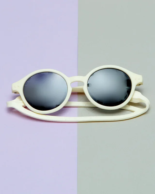 Baby Sunglasses in Milk White