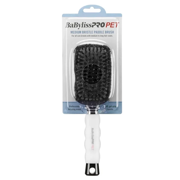 BaByliss Pro Pet Bristle Paddle Cat and Dog Brush – Medium