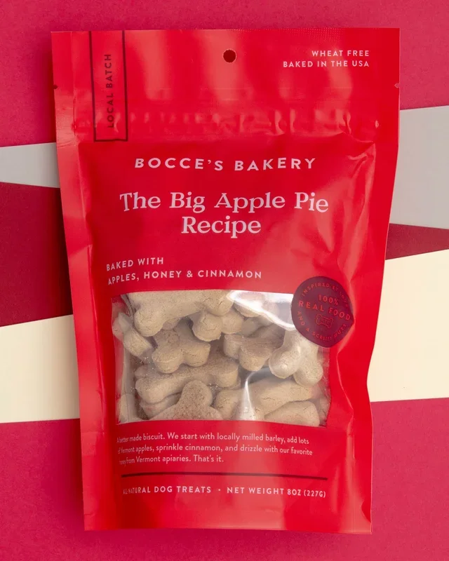 Big Apple Pie Dog Biscuits