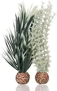 Biorb Ambulia Aquarium Decoration Plant Ornaments – Gray/Green – Small – 2 Count