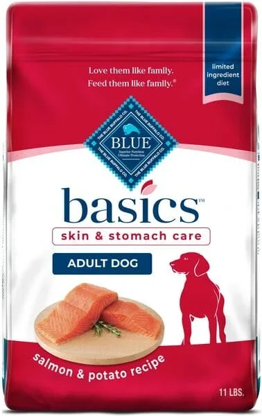 Blue Buffalo Basics Salmon Dry Dog Food – 11 Lbs