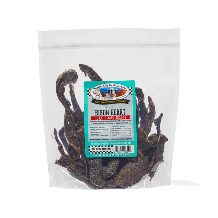 Boulder All Natural Bison Heart, 5oz