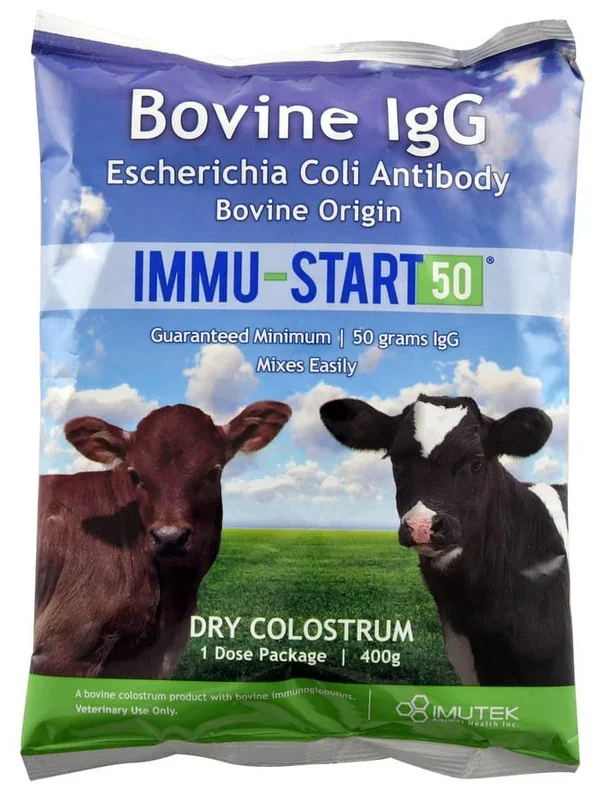Bovine IgG Immu-Start 50, Colostrum Supplement, 400 g