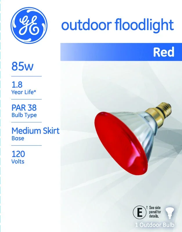 BULB-PAR38 RED 85W