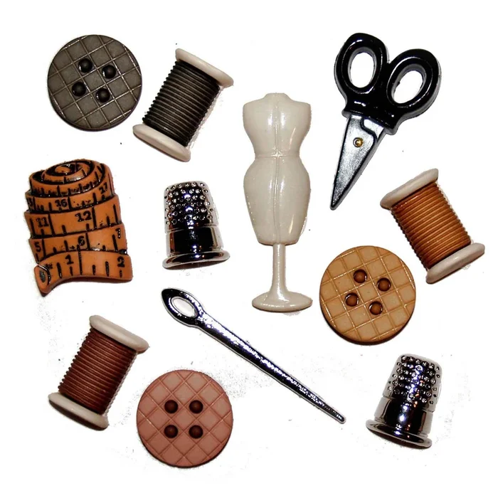 Buttons Sewing Room 596