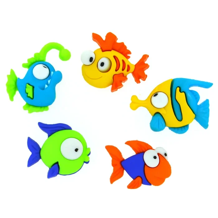 Buttons Something Fishy 6952