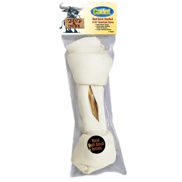 Cadet Bully Stuffed Hide-a-Bull Bone 9 – 10 inches