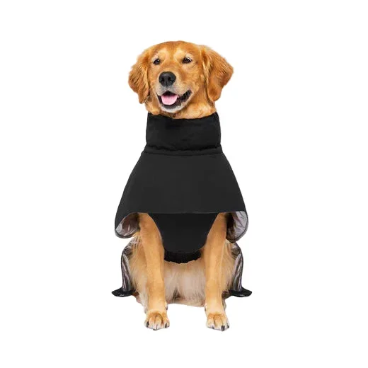 Canada Pooch Complete Coverage Winter Coat, Black, Size 28