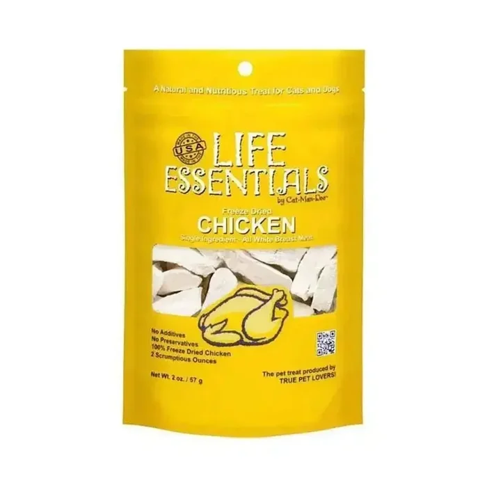 Cat-Man-Doo™ Life Essentials Freeze-Dried Chicken Cat Treats