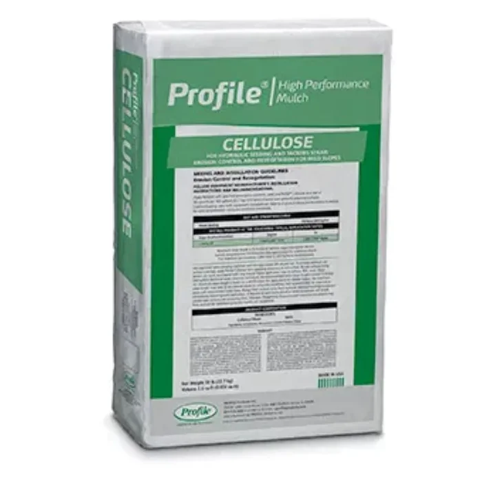 Cellulose Fiber Mulch with Tack