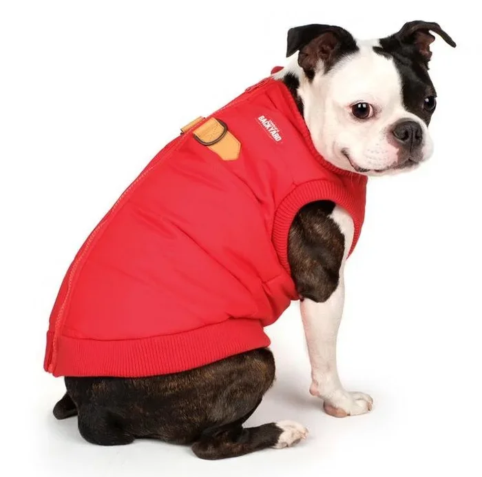 CHARLIE’S BACKYARD | Harness Jacket in Red