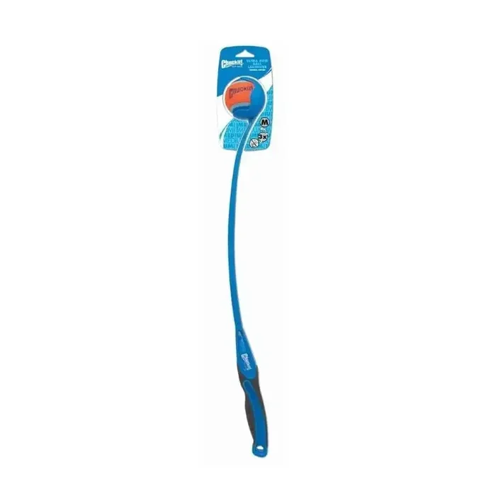 Chuckit!® Ultra Grip Launcher with Tennis Ball Dog Toys Assorted Color 26 Inch X 2.5 Inch Ball