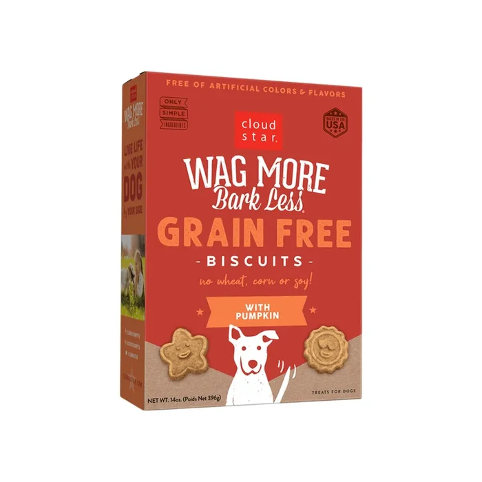 Cloud Star Wag More Bark Less Oven Baked Grain-Free Dog Biscuits