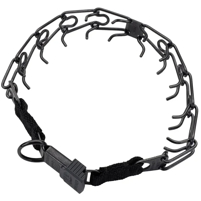 Coastal Pet Products Herm. Sprenger Stainless Ultra-Plus Dog Prong Training Collar with ClicLock 2.25mm 16″