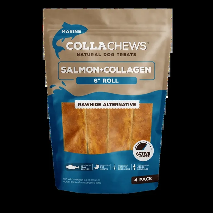 Collachews Salmon+Collagen Rolls