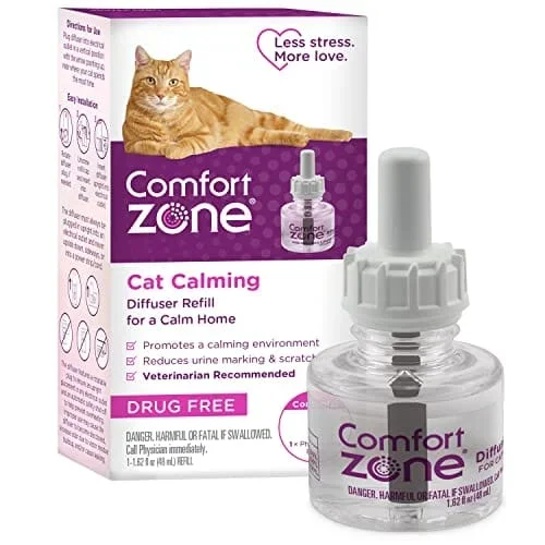 Comfort Zone Calming Diffuser Refill for Cats – 48 Ml