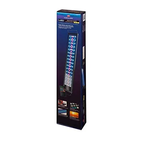 Coralife Seascape LED Aquarium Light Fixture – 30″ – 36″