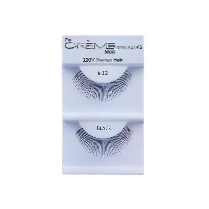 Crème False Eyelashes #12