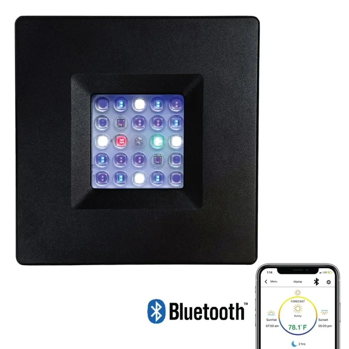 Current USA Orbit R24 LED Reef Light with LOOP Bluetooth Control – Black
