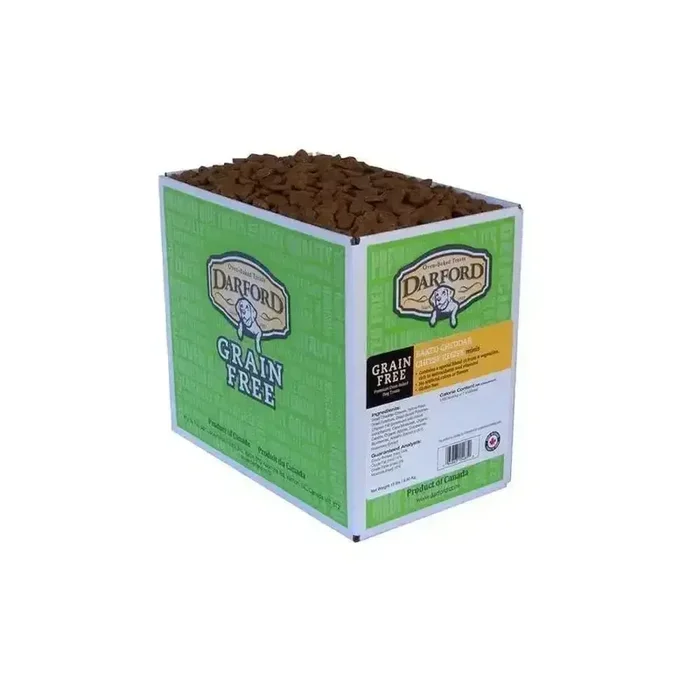Darford® Grain Free Baked Cheddar Cheese Recipe Minis Dog Treats 15 Lbs