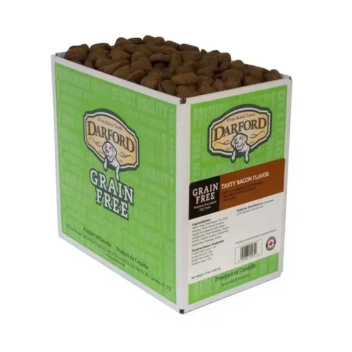 Darford® Grain Free Tasty Bacon Flavor Dog Treats 15 Lbs