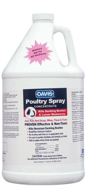 Davis Poultry Spray Concentrate, Gallon