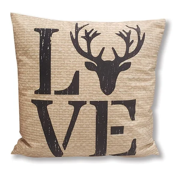 Deer Love Accent Pillow DAP10023