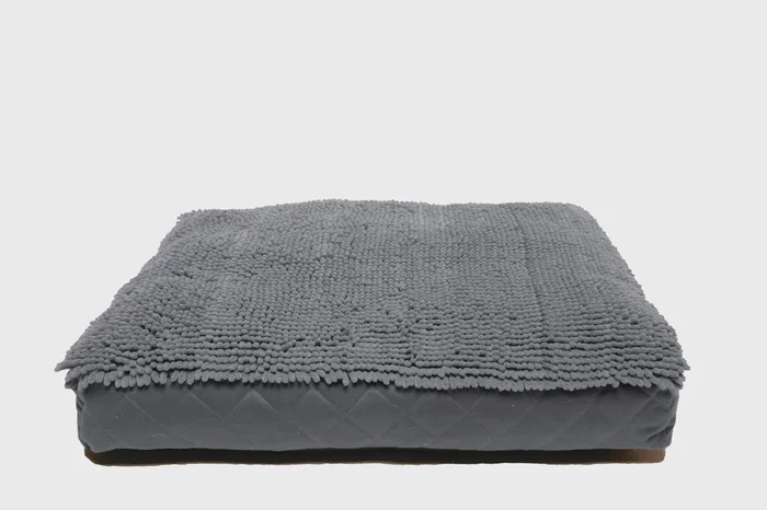 Dirty Dog Rectangle Bed Grey