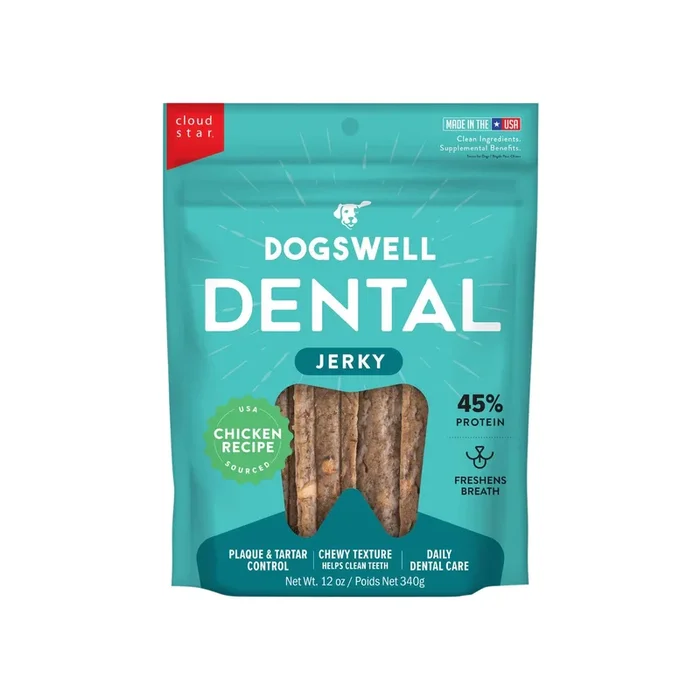 Dogswell Chicken Jerky Dental Treats for Dogs