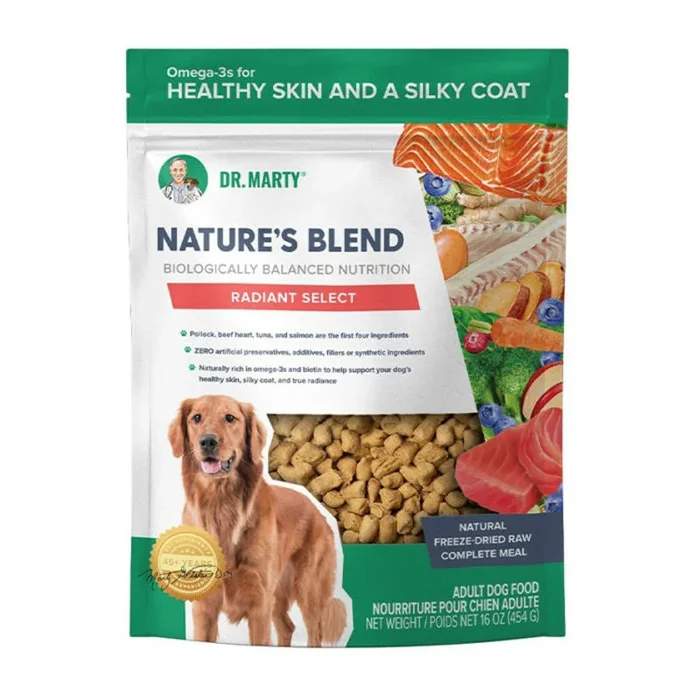 Dr. Marty Radiant Select Nature’s Blend Freeze-Dried Dog Food 6oz