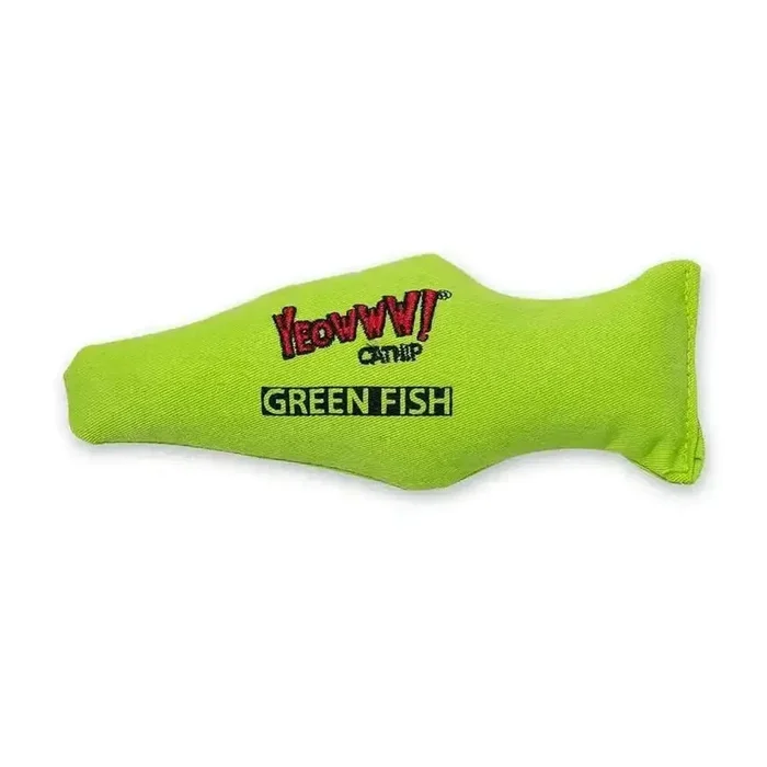 Ducky World Yeowww! Fish Catnip Cat Toys 7 Inch