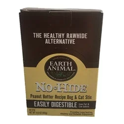 Earth Animal Dog Chews NO HIDE STIX Peanut Butter