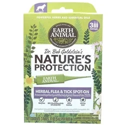 Earth Animal Dog Nature’s Protection SPOT Flea and Tick – Medium