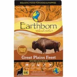 Earthborn Grain-Free Great Plains Feast Dry Dog Food – 4 lbs