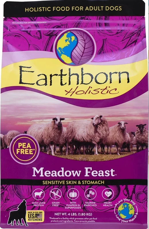 Earthborn Grain-Free Meadow Feast Dry Dog Food – 4 lbs